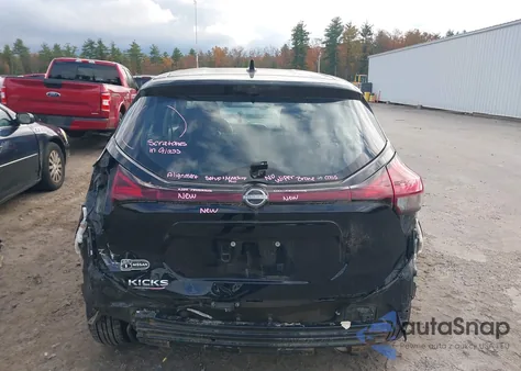 2022 Nissan Kicks S Xtronic Cvt из США, поврежденный, VIN 3N1CP5BV9NL518104